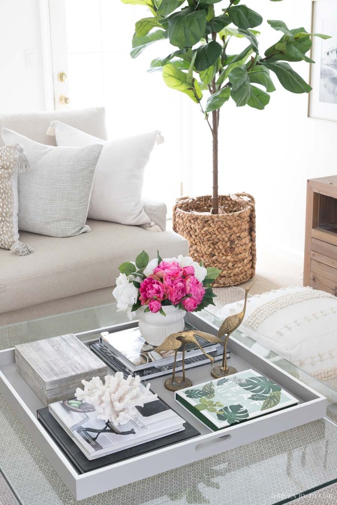 Coffee Table Decor Ideas: My Styling Tips & Ideas! - Driven by Decor