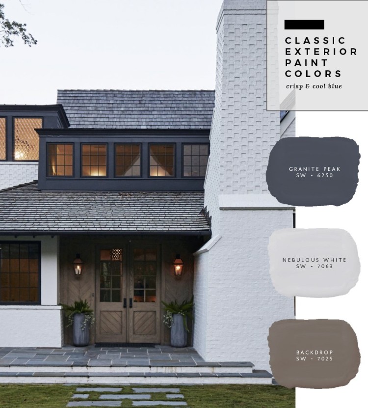 Exterior Paint Color Combinations - Room for Tuesday